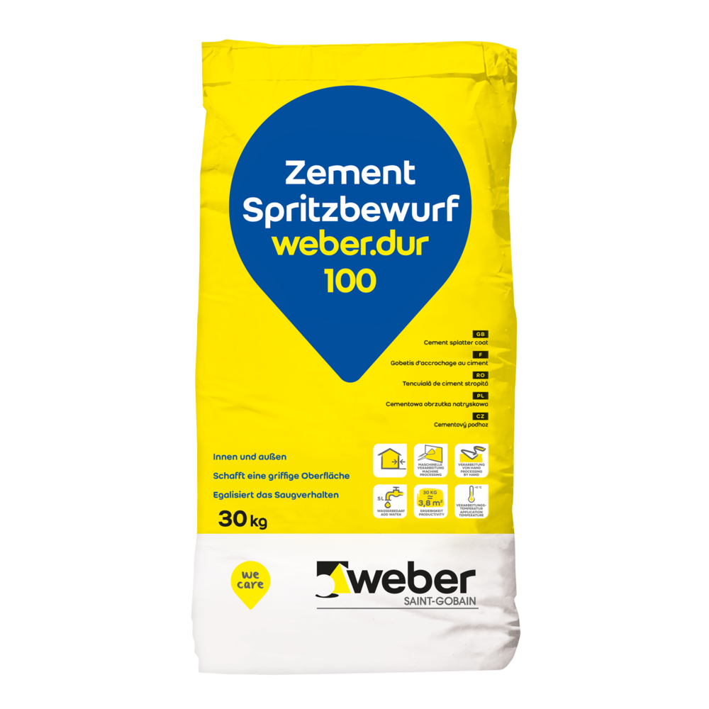 Packshot Verpackung weber.dur 100